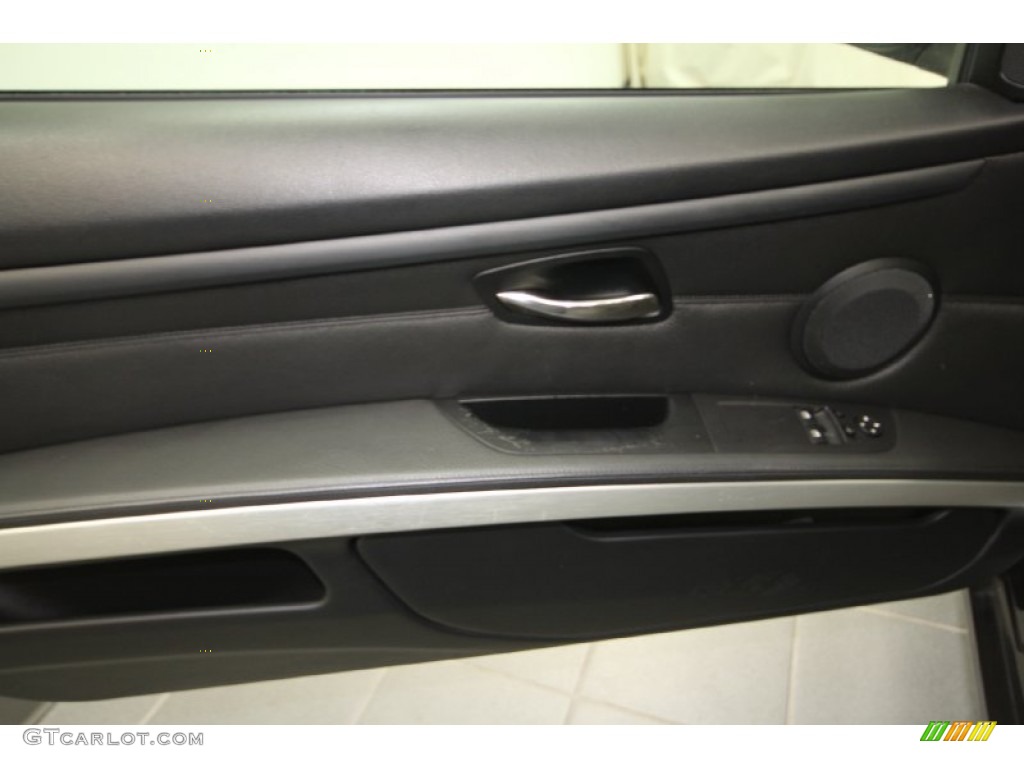 2007 3 Series 335i Coupe - Sparkling Graphite Metallic / Black photo #15