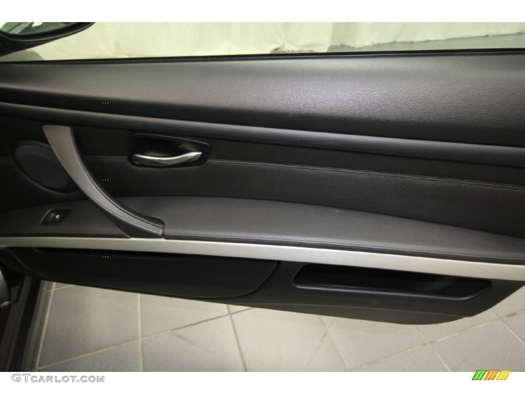 2007 3 Series 335i Coupe - Sparkling Graphite Metallic / Black photo #22