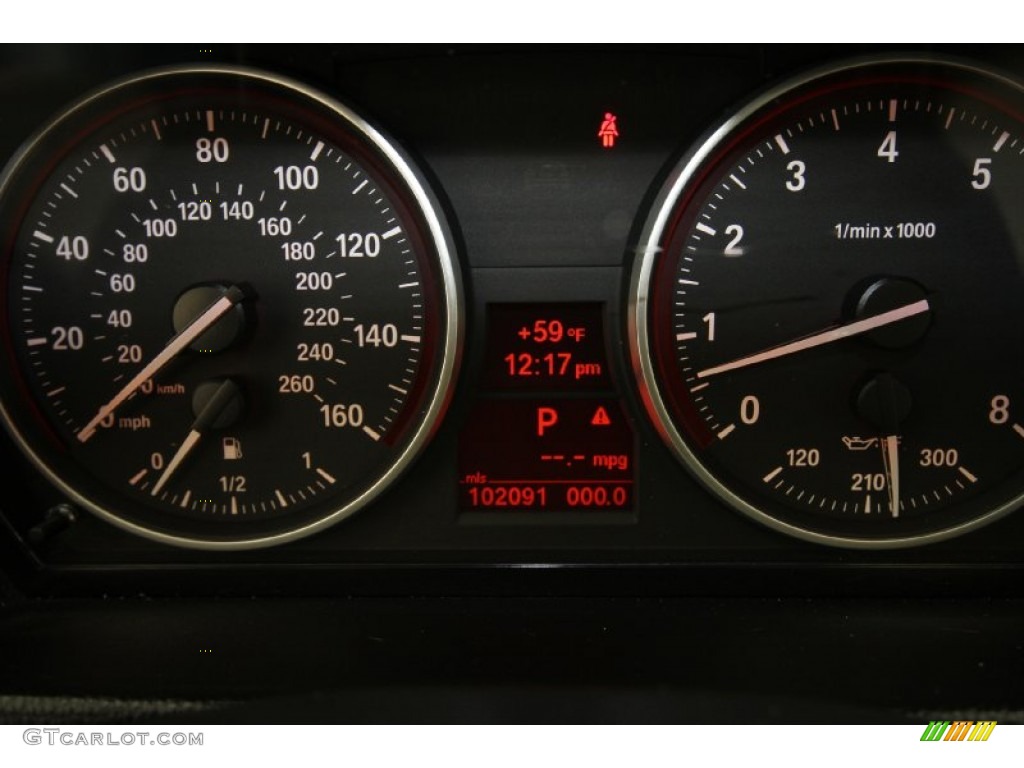 2007 3 Series 335i Coupe - Sparkling Graphite Metallic / Black photo #34