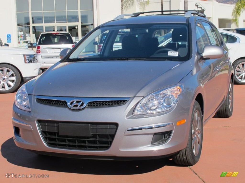 2012 Elantra GLS Touring - Titanium Gray Metallic / Black photo #1