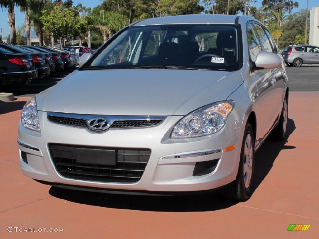 2012 Elantra GLS Touring - Shimmering Silver / Black photo #1