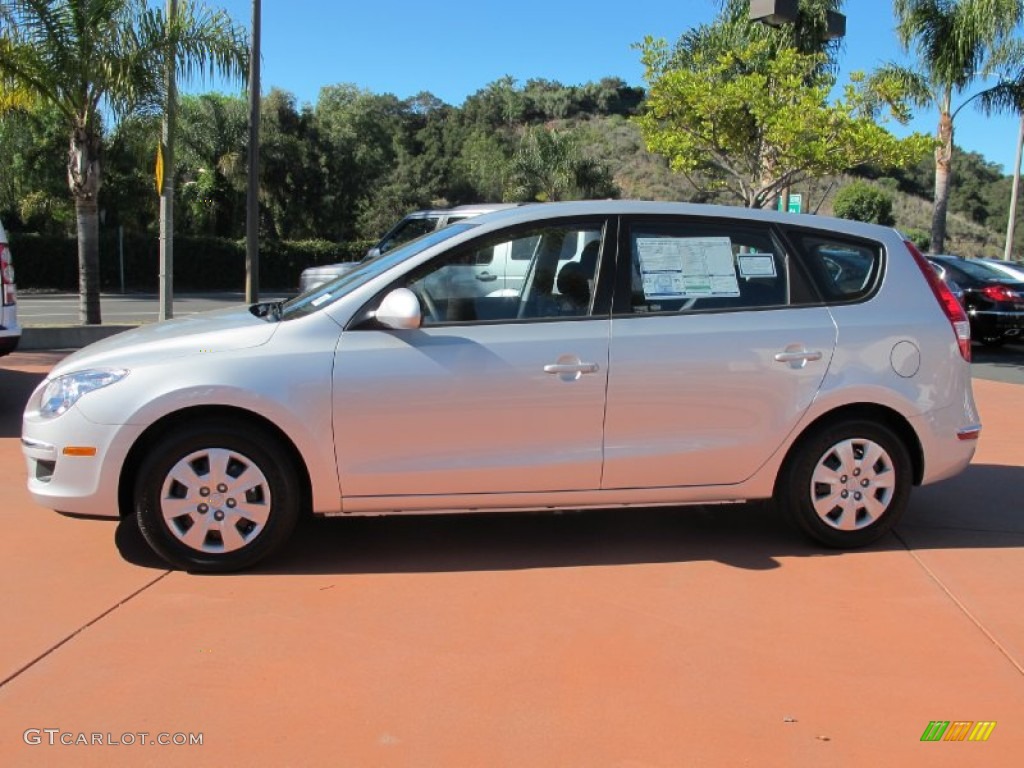 Shimmering Silver 2012 Hyundai Elantra GLS Touring Exterior Photo #60818124