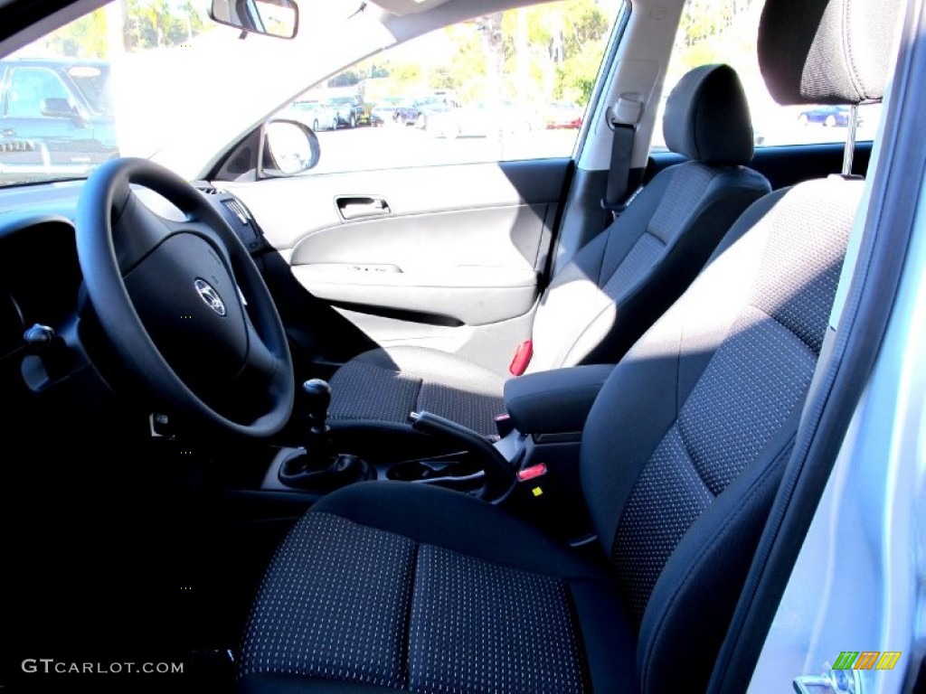 2012 Elantra GLS Touring - Shimmering Silver / Black photo #7