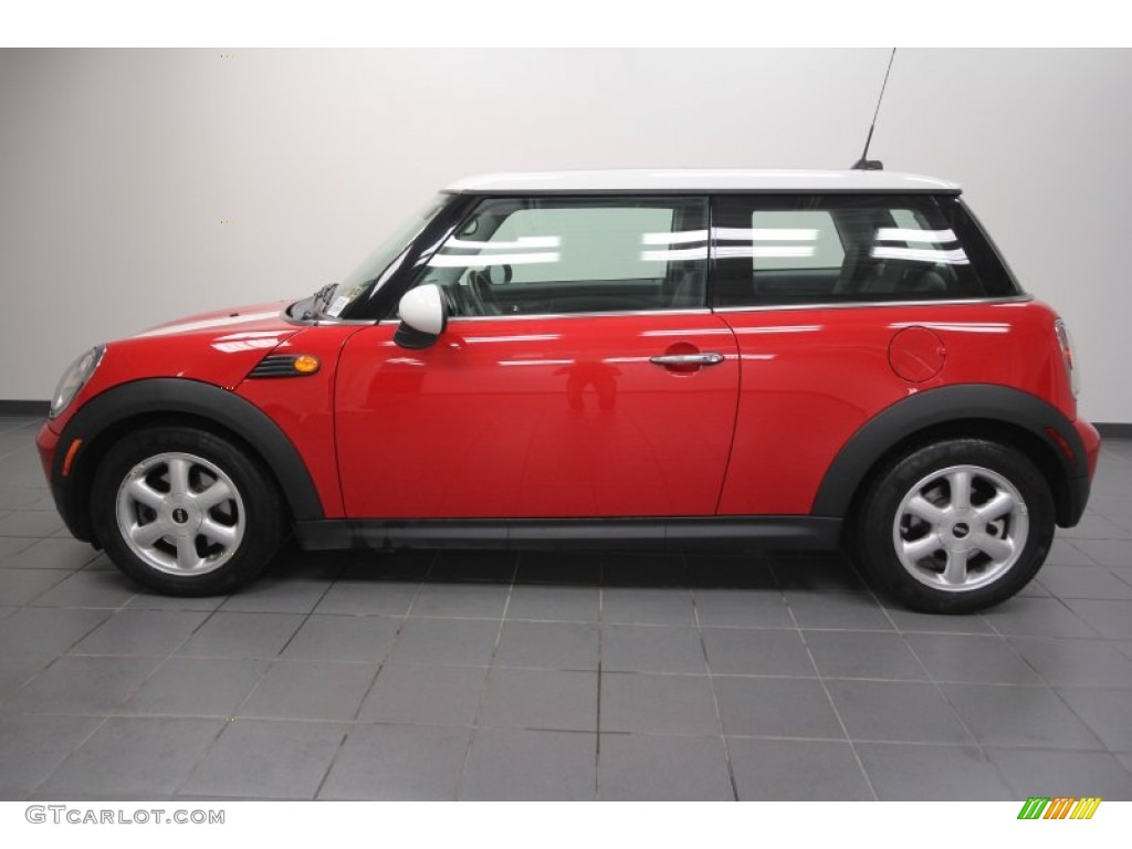 Chili Red 2009 Mini Cooper Hardtop Exterior Photo #60818190