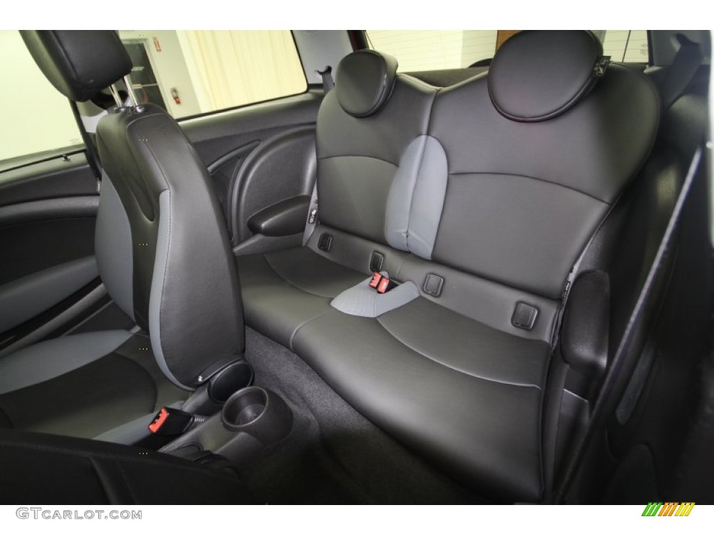 Black/Grey Interior 2009 Mini Cooper Hardtop Photo #60818289