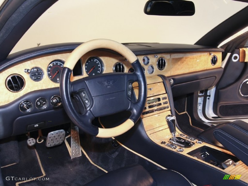 2009 Bentley Brooklands Standard Brooklands Model Imperial Blue Dashboard Photo #60818451