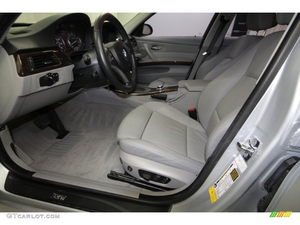 2008 3 Series 335i Sedan - Titanium Silver Metallic / Gray photo #4
