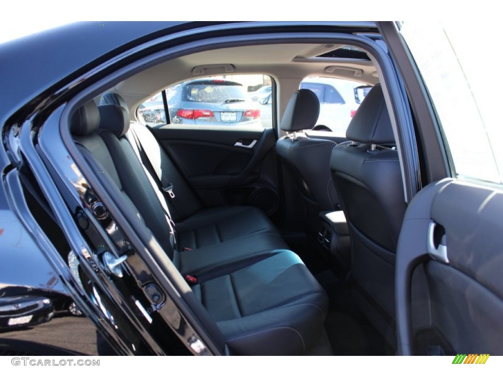 2011 TSX Sedan - Crystal Black Pearl / Ebony photo #24