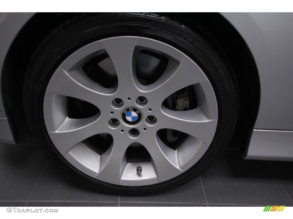 2008 3 Series 335i Sedan - Titanium Silver Metallic / Gray photo #8
