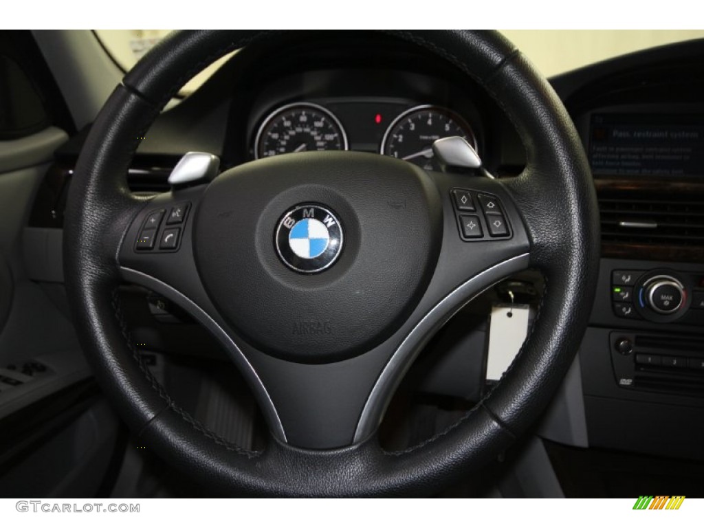 2008 3 Series 335i Sedan - Titanium Silver Metallic / Gray photo #13