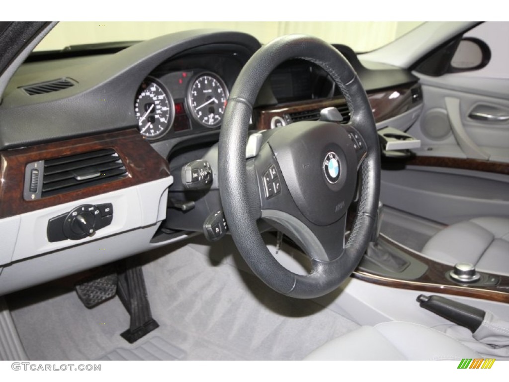 2008 3 Series 335i Sedan - Titanium Silver Metallic / Gray photo #14