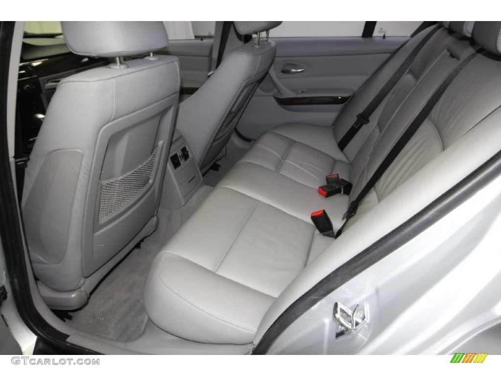 2008 3 Series 335i Sedan - Titanium Silver Metallic / Gray photo #18