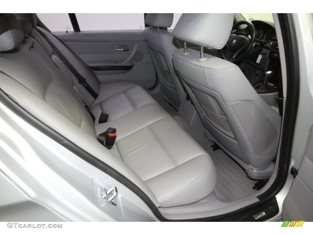 2008 3 Series 335i Sedan - Titanium Silver Metallic / Gray photo #21