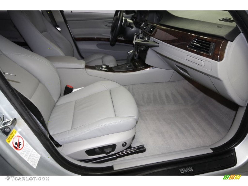 2008 3 Series 335i Sedan - Titanium Silver Metallic / Gray photo #23
