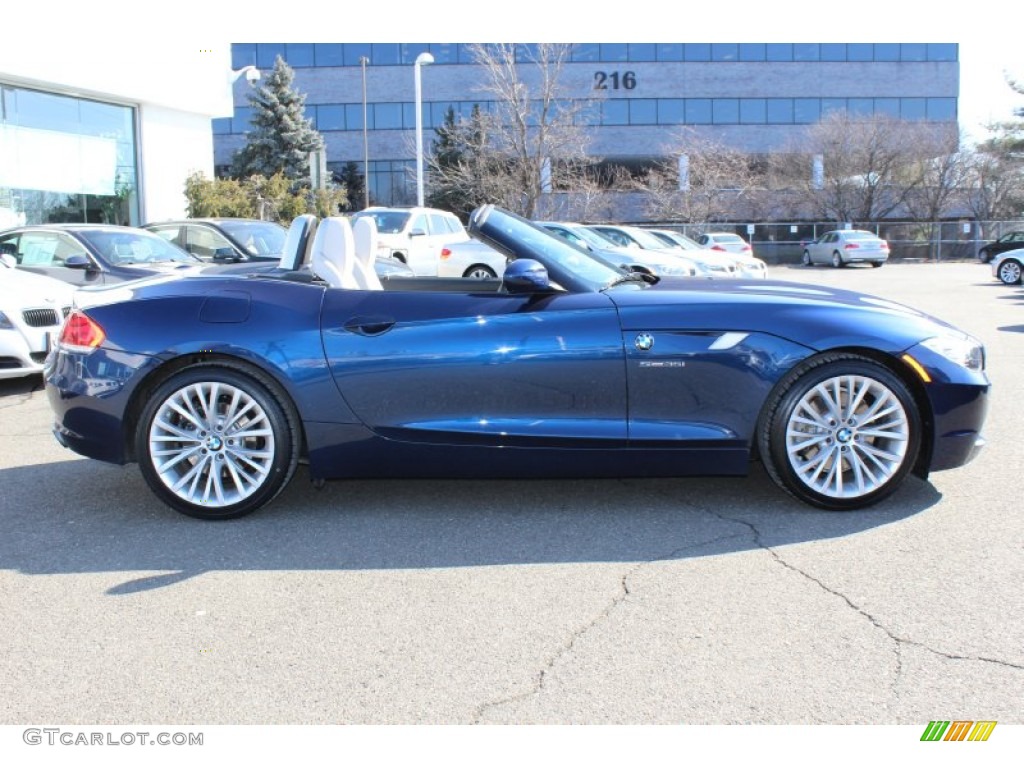 Deep Sea Blue Metallic 2009 BMW Z4 sDrive35i Roadster Exterior Photo #60818769