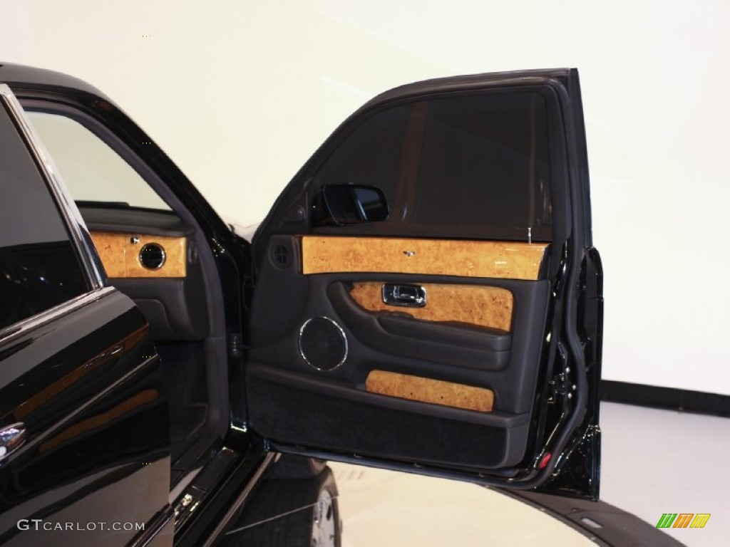 2005 Bentley Arnage R Mulliner Beluga Door Panel Photo #60819291