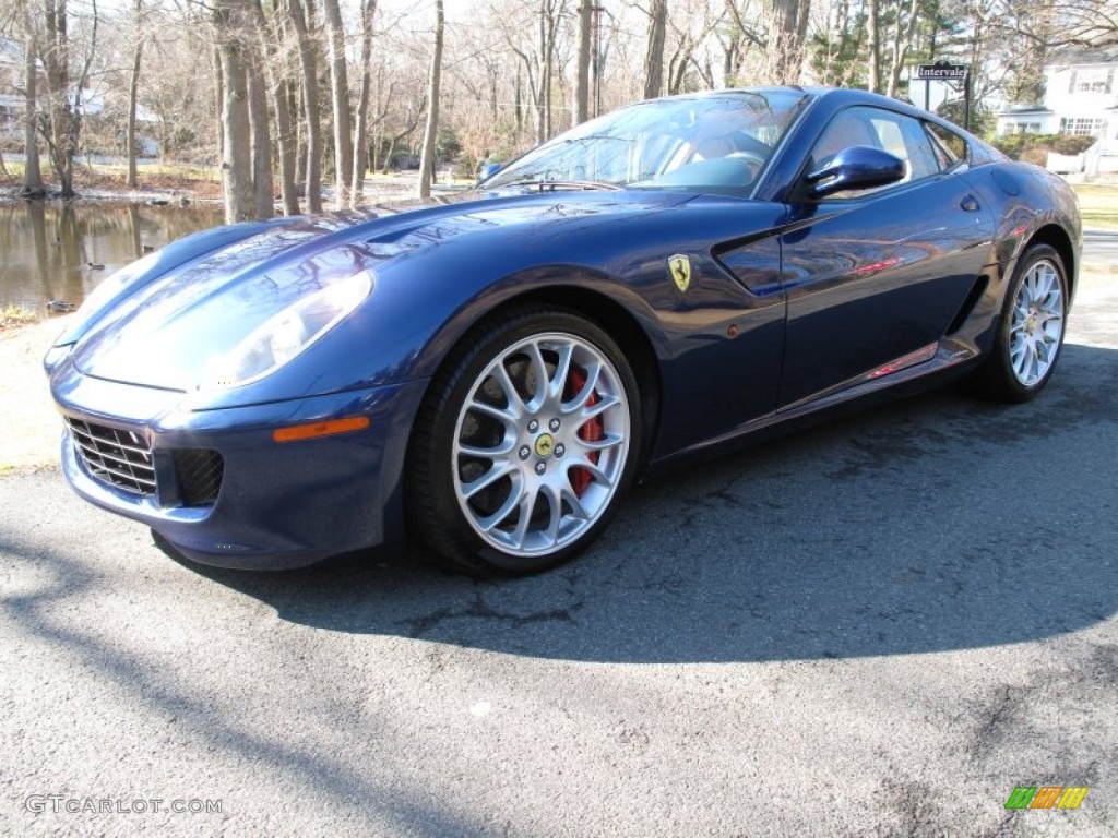 2007 599 GTB Fiorano F1 - Tour de France Blue / Tan photo #1