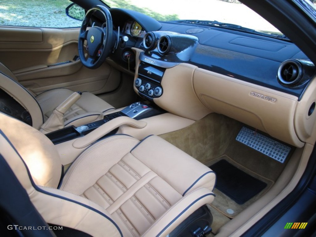 2007 Ferrari 599 GTB Fiorano F1 Tan Dashboard Photo #60819465