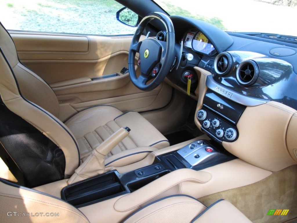 2007 Ferrari 599 GTB Fiorano F1 Tan Dashboard Photo #60819480