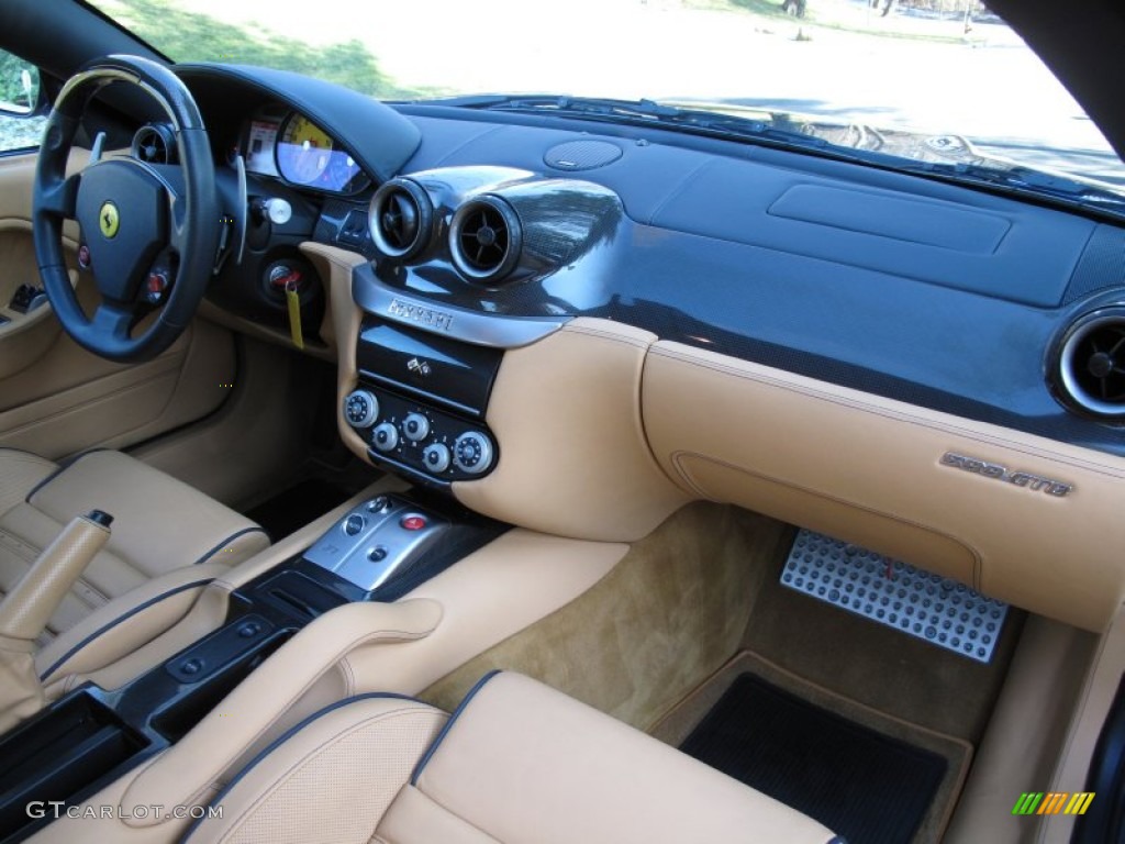 2007 Ferrari 599 GTB Fiorano F1 Tan Dashboard Photo #60819492