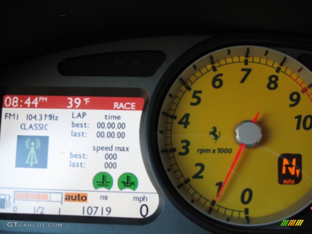 2007 Ferrari 599 GTB Fiorano F1 Gauges Photo #60819534