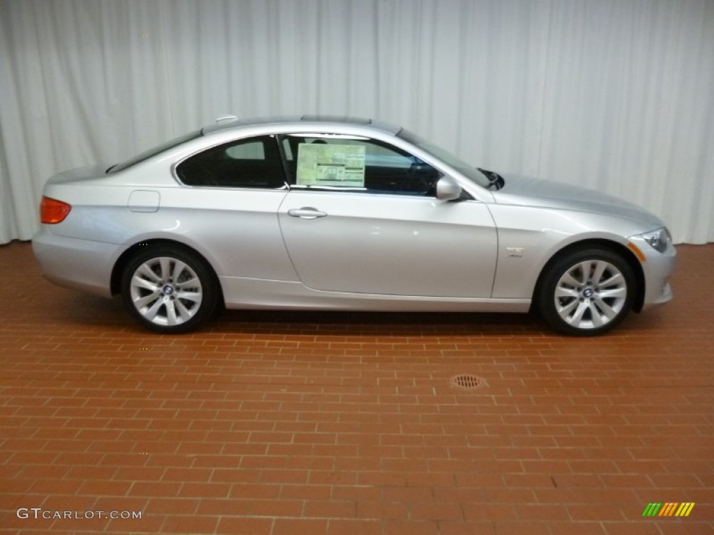 Titanium Silver Metallic 2012 BMW 3 Series 328i xDrive Coupe Exterior Photo #60820005