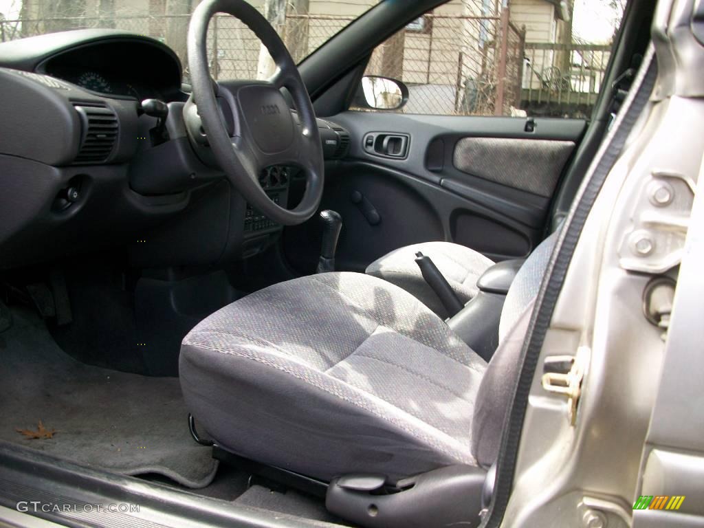 1998 Neon Highline Sedan - Bright Platinum Metallic / Agate photo #8