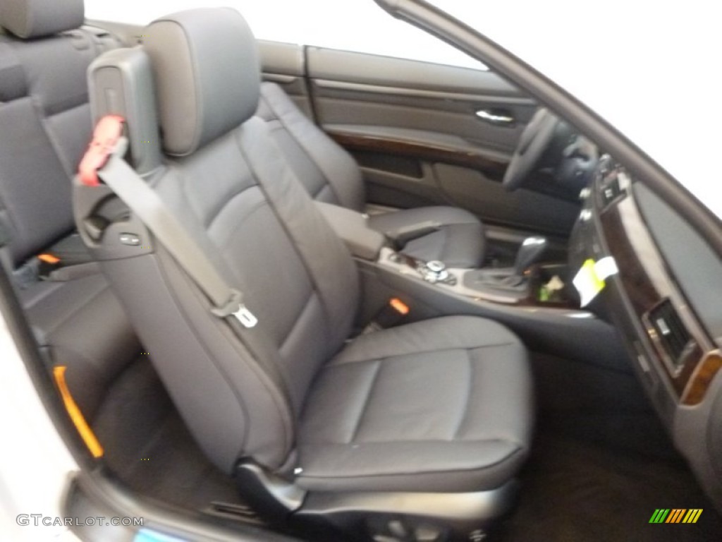 2012 3 Series 335i Convertible - Titanium Silver Metallic / Black photo #11