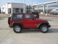 2011 Flame Red Jeep Wrangler Sport 4x4  photo #6