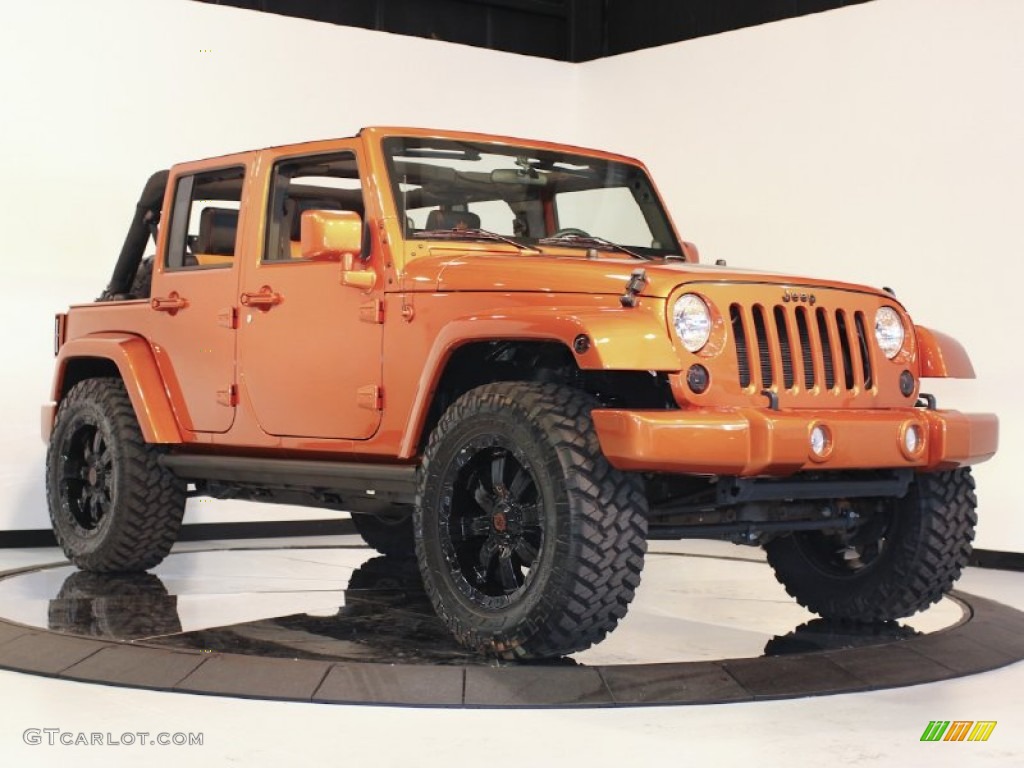 2010 Jeep Wrangler Unlimited Mountain Edition 4x4 Custom Wheels Photo #60821592