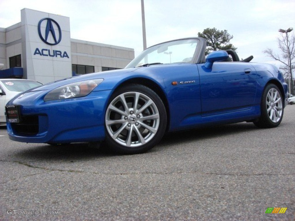2006 S2000 Roadster - Laguna Blue Pearl / Black photo #1