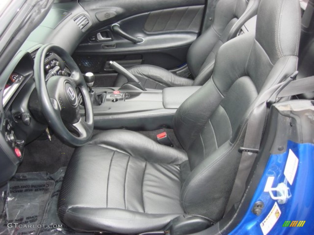 Black Interior 2006 Honda S2000 Roadster Photo #60823049