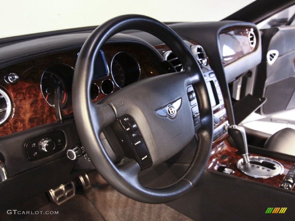 2004 Bentley Continental GT Standard Continental GT Model Beluga Steering Wheel Photo #60823648