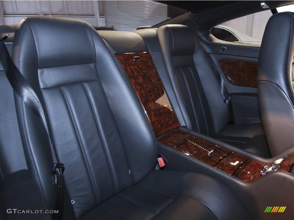 2004 Bentley Continental GT Standard Continental GT Model Rear Seat Photo #60823723