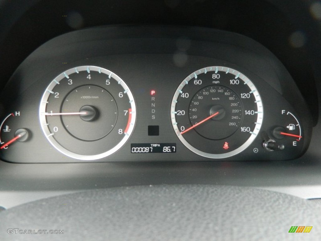 2012 Honda Accord EX-L V6 Coupe Gauges Photo #60824077