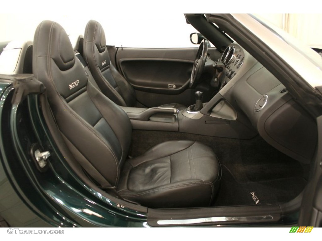 Ebony Interior 2007 Pontiac Solstice GXP Roadster Photo #60825332