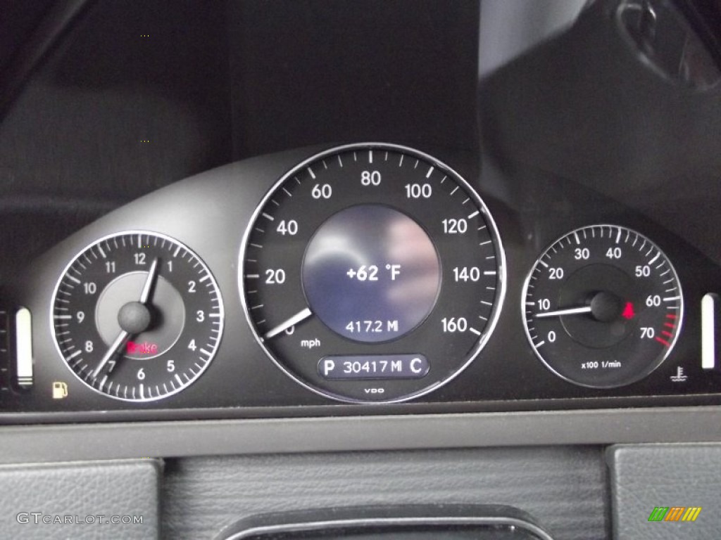 2009 Mercedes-Benz CLK 350 Coupe Gauges Photo #60825742