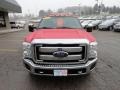 Vermillion Red - F350 Super Duty XLT Crew Cab Dually Photo No. 7