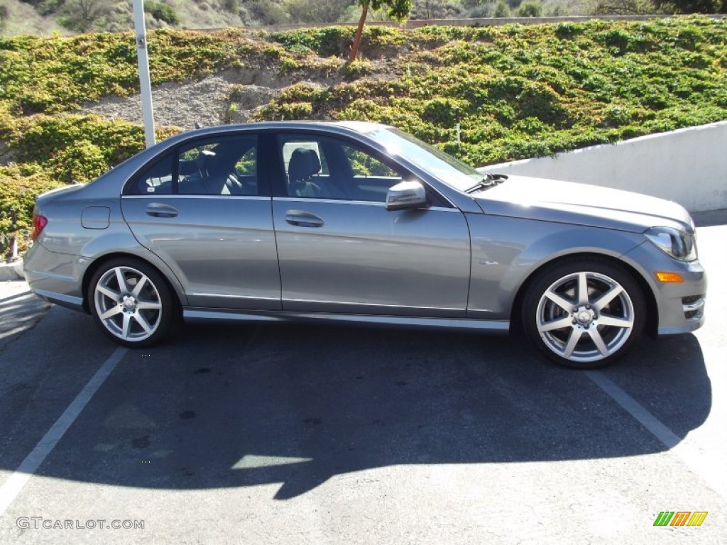 Palladium Silver Metallic 2012 Mercedes-Benz C 250 Sport Exterior Photo #60825918