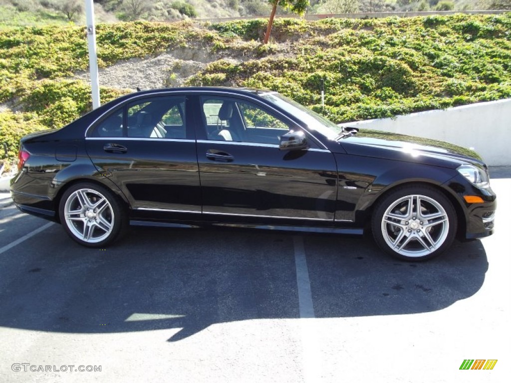 Black 2012 Mercedes-Benz C 250 Sport Exterior Photo #60826207