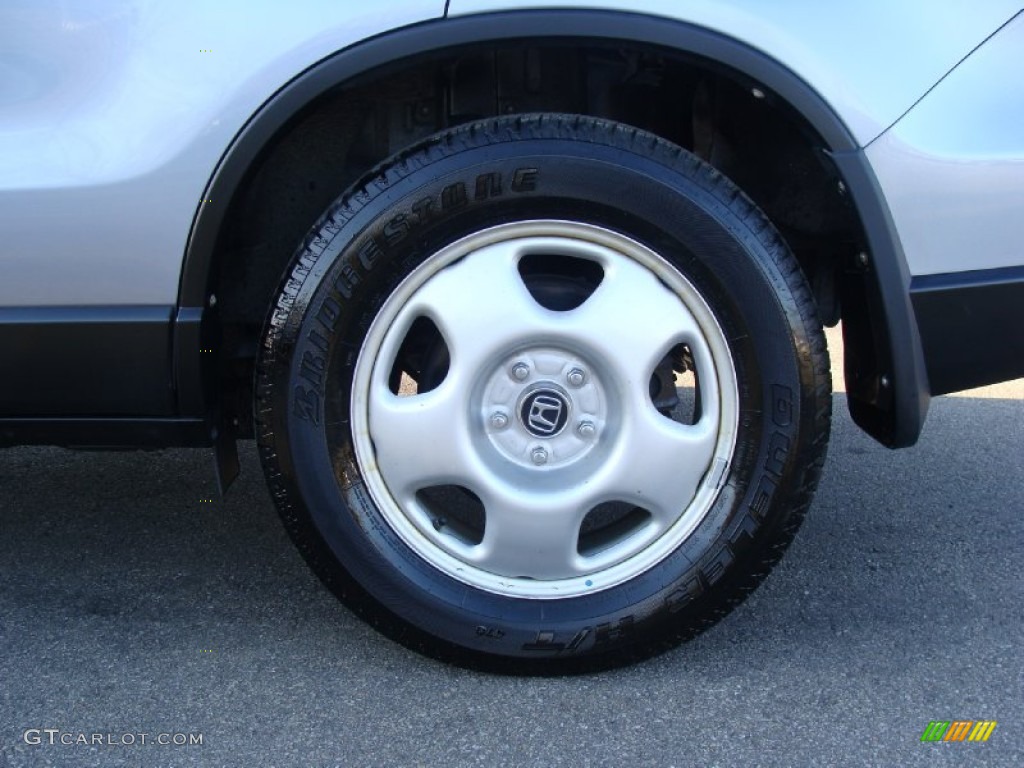 2009 CR-V LX 4WD - Glacier Blue Metallic / Gray photo #2