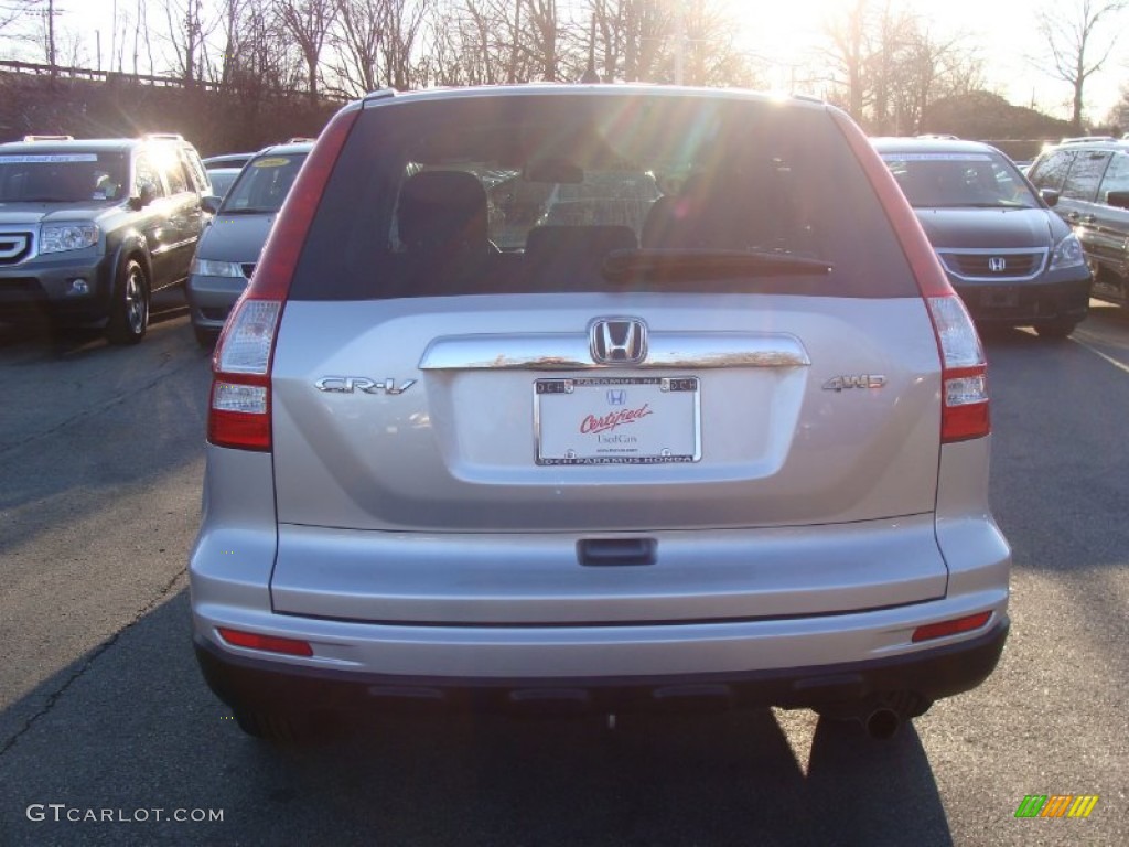 2010 CR-V EX AWD - Alabaster Silver Metallic / Black photo #10