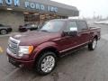 2009 Royal Red Metallic Ford F150 Platinum SuperCrew 4x4  photo #8