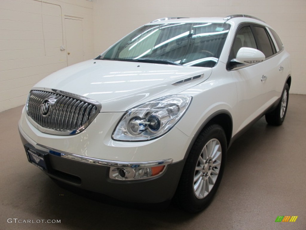 2011 Enclave CX - White Diamond Tricoat / Titanium/Dark Titanium photo #3