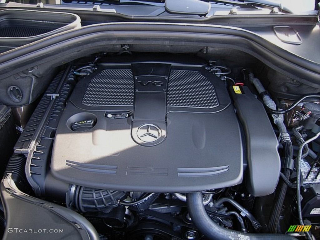 2012 Mercedes-Benz ML 350 4Matic 3.5 Liter DI DOHC 24-Valve VVT V6 Engine Photo #60828770
