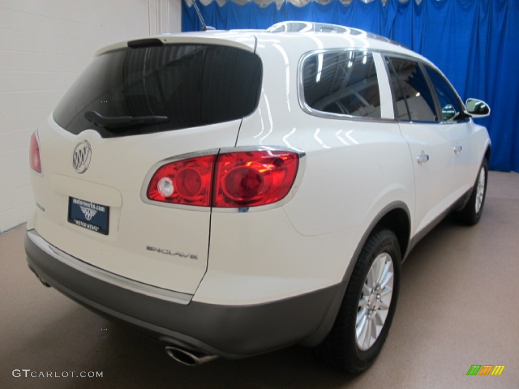 2011 Enclave CX - White Diamond Tricoat / Titanium/Dark Titanium photo #8