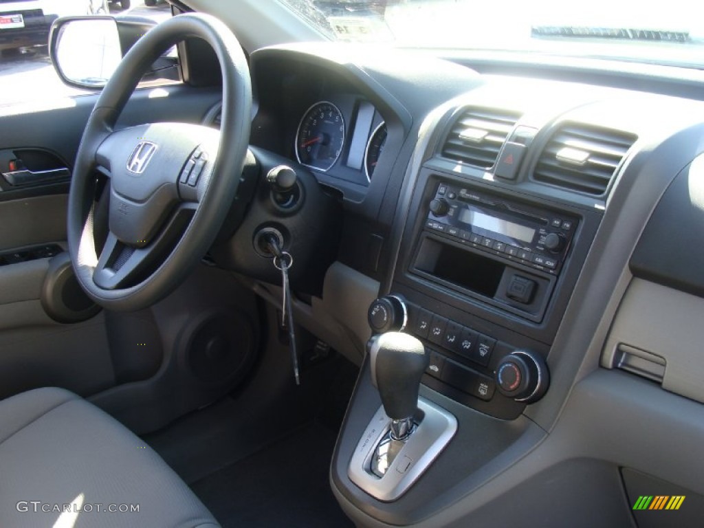 2010 CR-V LX AWD - Taffeta White / Gray photo #15