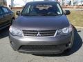 2007 Graphite Gray Pearl Mitsubishi Outlander ES  photo #2