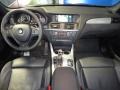 2011 BMW X3 Black Nevada Leather Interior Dashboard Photo