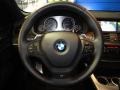2011 BMW X3 Black Nevada Leather Interior Steering Wheel Photo